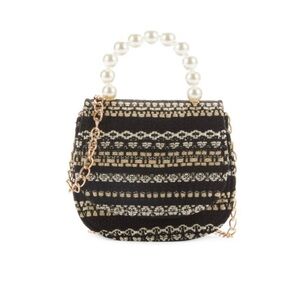NEW Imoga Kids Tweed Chain Crossbody Bag